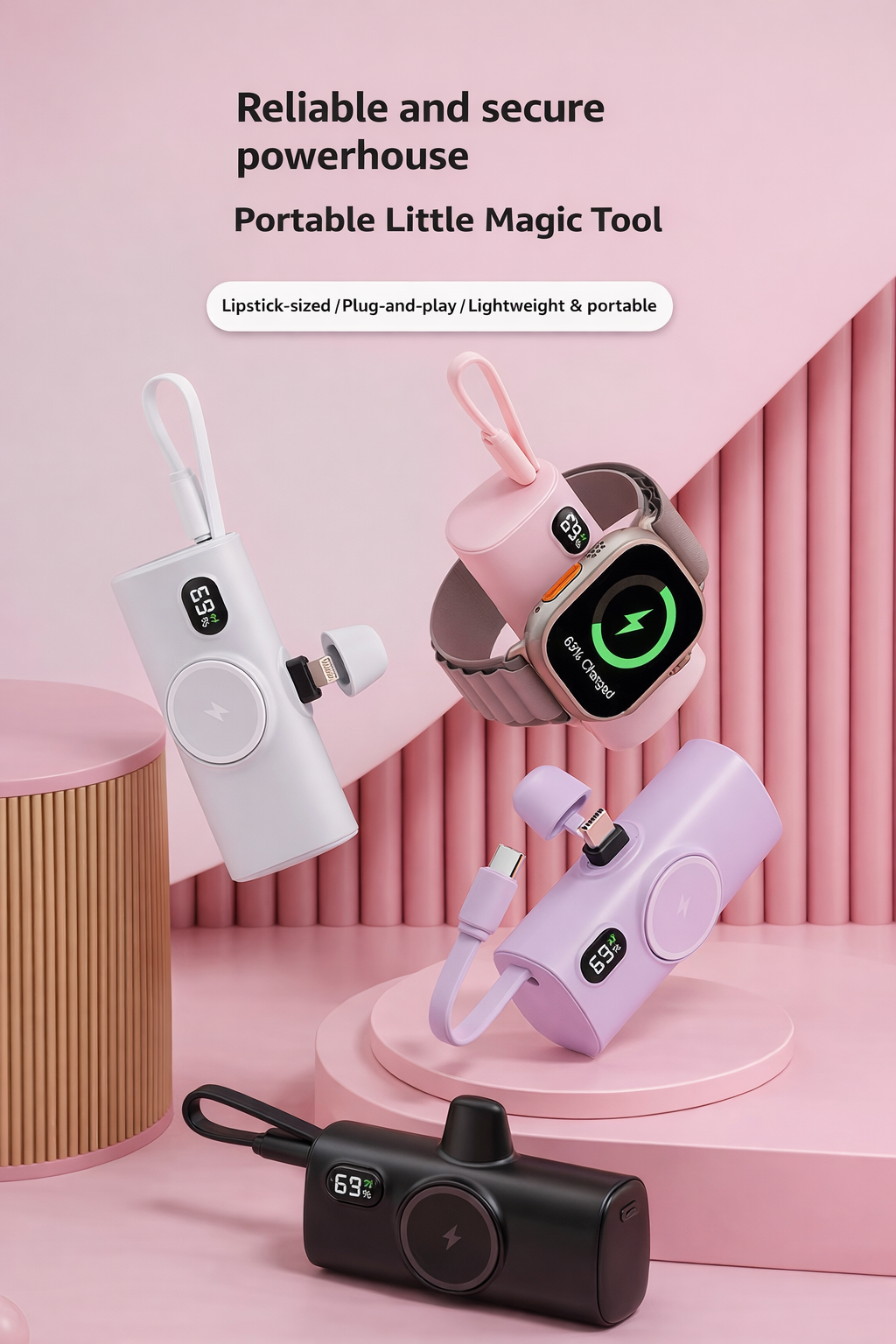 The Ultimate 2-in-1 Keychain Power Bank