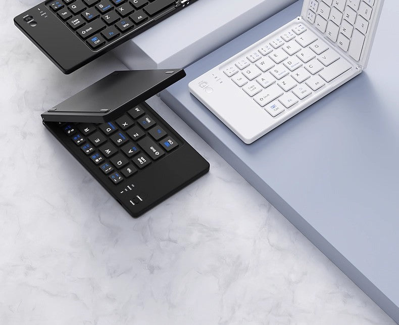 Folding Ultra-Thin Wireless Mini Bluetooth Keyboard