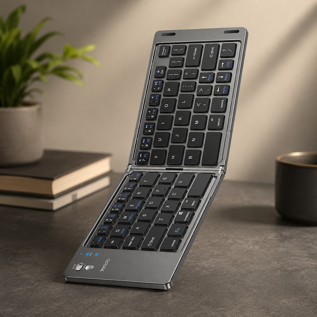 Folding Ultra-Thin Wireless Mini Bluetooth Keyboard