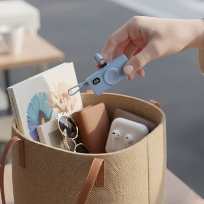 The ultimate 2in1 keychain Power Bank!