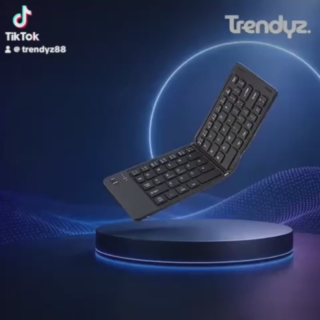 Folding Ultra-Thin Wireless Mini Bluetooth Keyboard